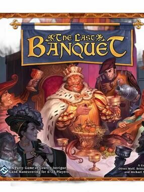 The Last Banquet Board Game / Strategy and Intrigue for 6-12 Players / EUC